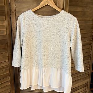 Ann Taylor LOFT Petites Ribbed Top